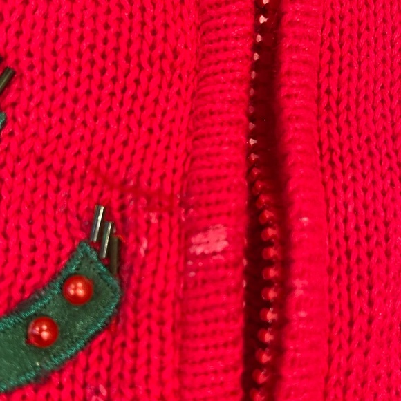 SML Designs Christmas Embellished Women’s Ugly Sweater Snowmen Vest Sz Xlarge - Picture 9 of 9